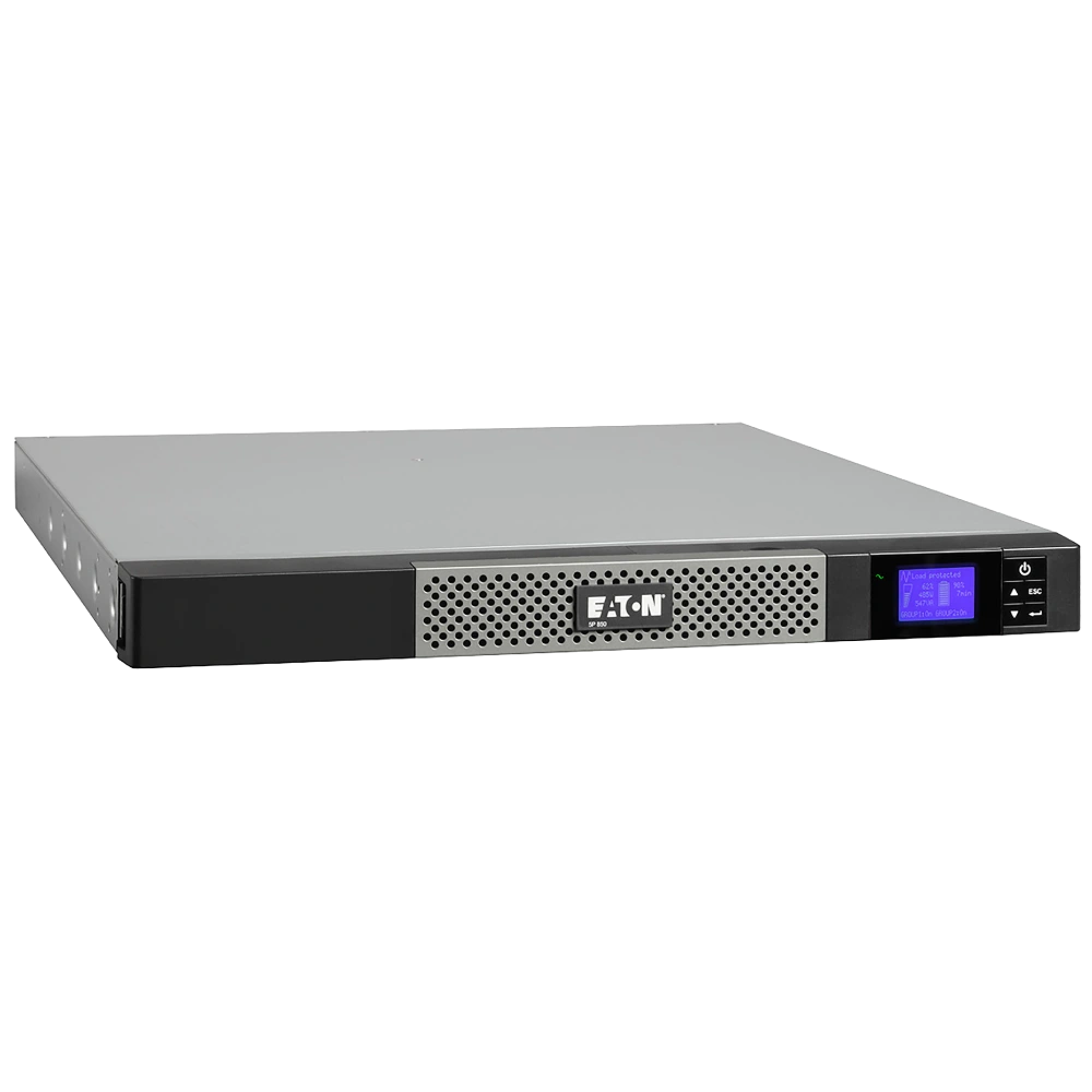 eaton 5p 850va/600w rm 1u rs232 4xc13 джерело безперебійного живлення