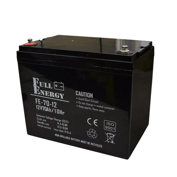 full energy fep-1270 акумулятор 12в 70 аг для дбж