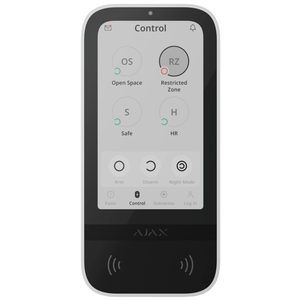 клавіатура superior keypad touchscreen g3 jeweller white