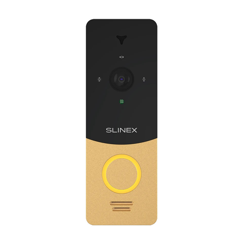ml-20hd (black/gold) ip65 виклична панель slinex