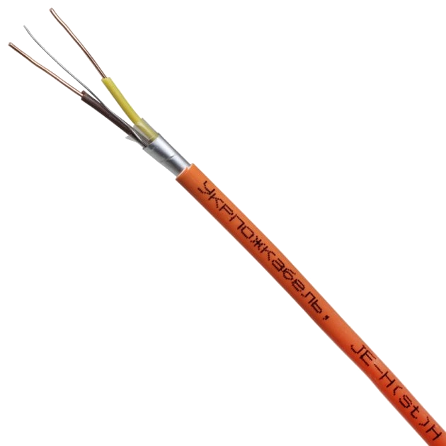 кабель укрпожкабель je-h(st)h fe180 / e30 1x2x0,8 (бухта 350м.)