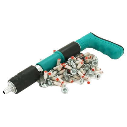 voltronic yt-35790 7,3мм+ 100 цвяхів пістолет будівельно-монтажний