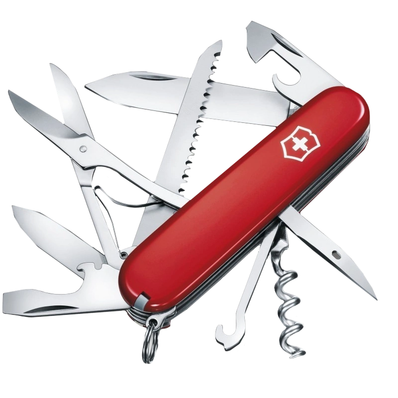 victorinox swiss army huntsman 1.3713 ніж червоний