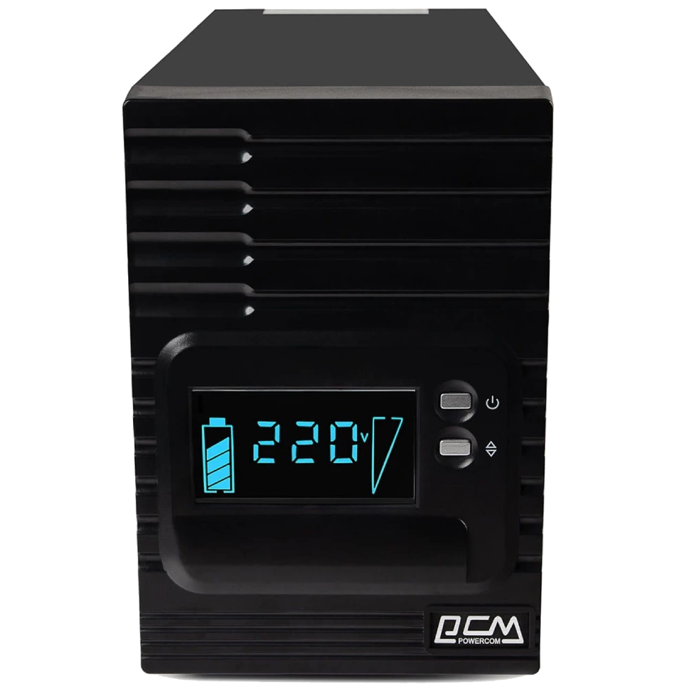 powercom spt-1000-ii lcd iec джерело безперебійного живлення
