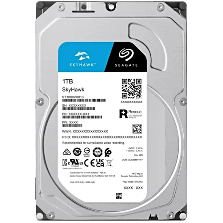 seagate skyhawk st1000vx013 1тб жорсткий диск внутрішній