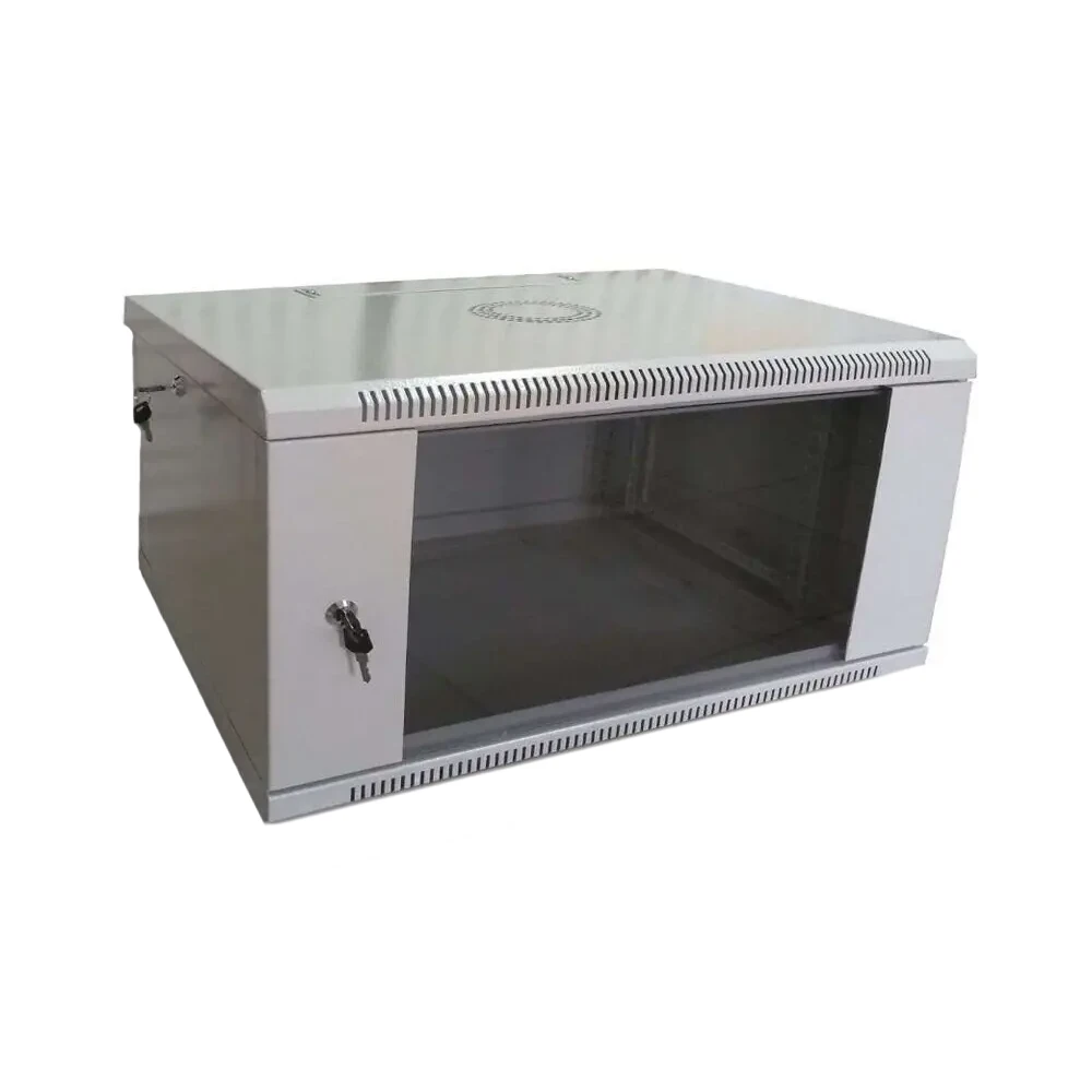 hypernet wmnc-4u-flat шафа коммутаційна настінна 4u 600x450 розбірна