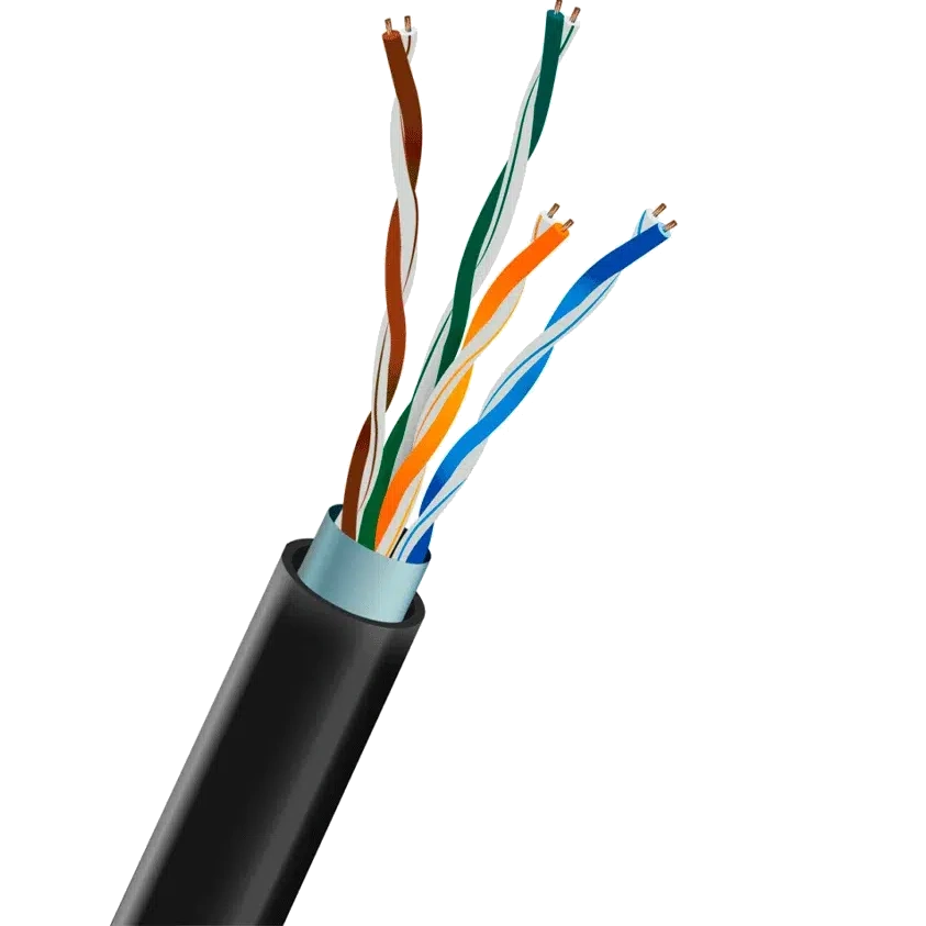 trinix ftp cat5e cu 0.51 mm ldpe outdoor (305м) кабель
