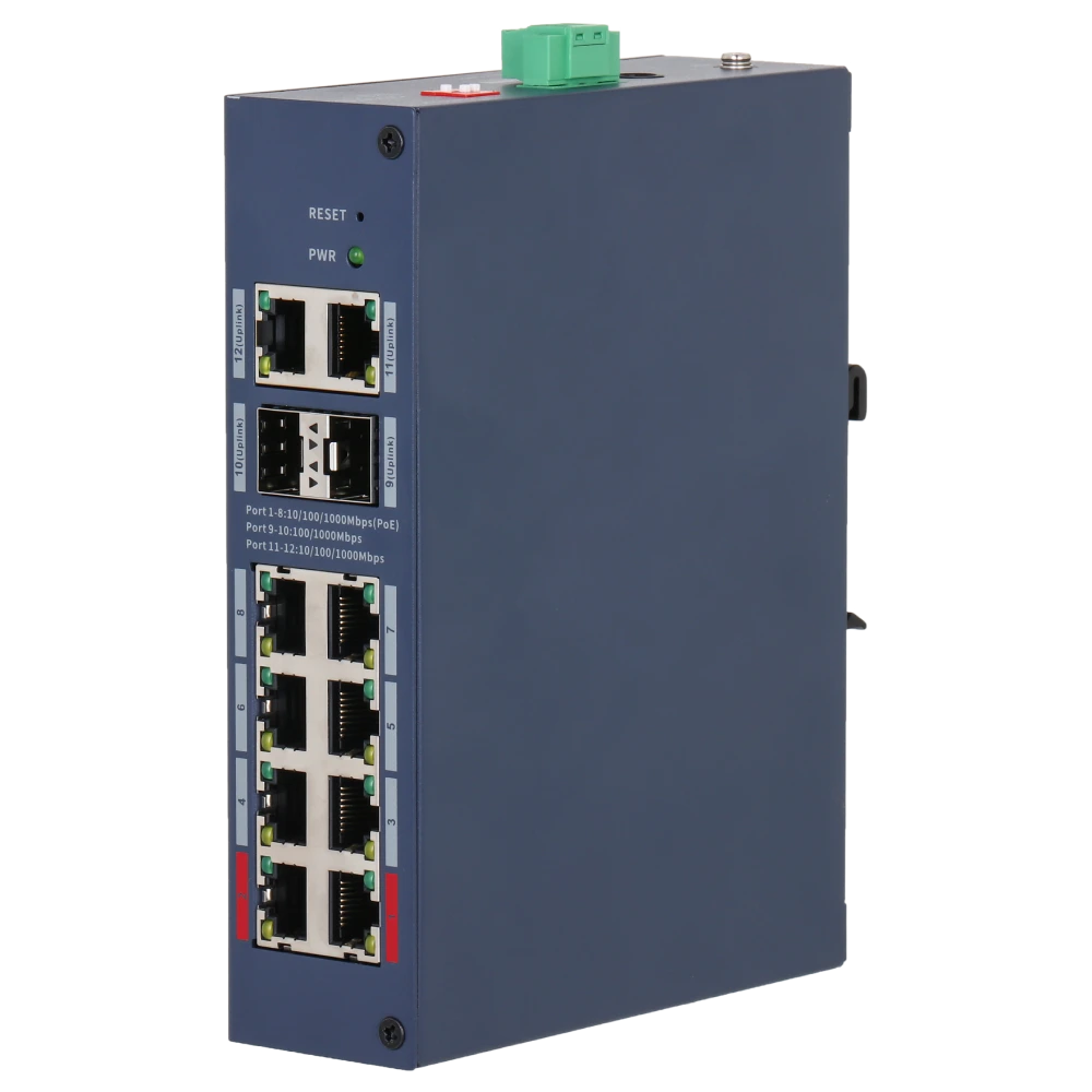 dahua dh-chs4212-8gt-110 poe комутатор 12 портів керований