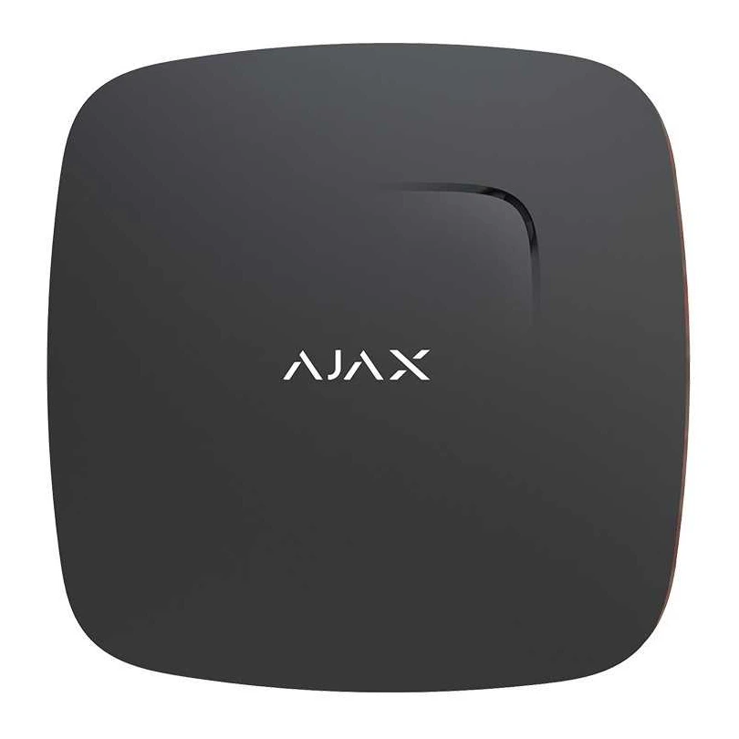 ajax fireprotect plus (8eu) ua black (with co) задимлення та чадного газу сповіщувач