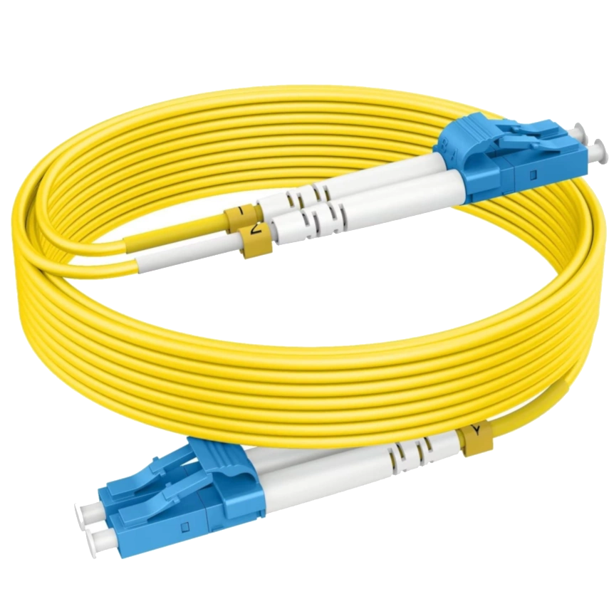 lc/upc-lc/upc sm 1м simplex slim 2мм патчкорд оптичний