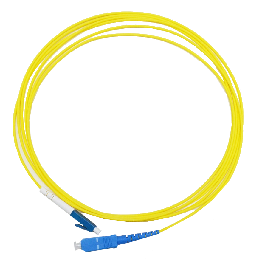 lc/upc-lc/upc sm 10м simplex, slim (2мм) патчкорд