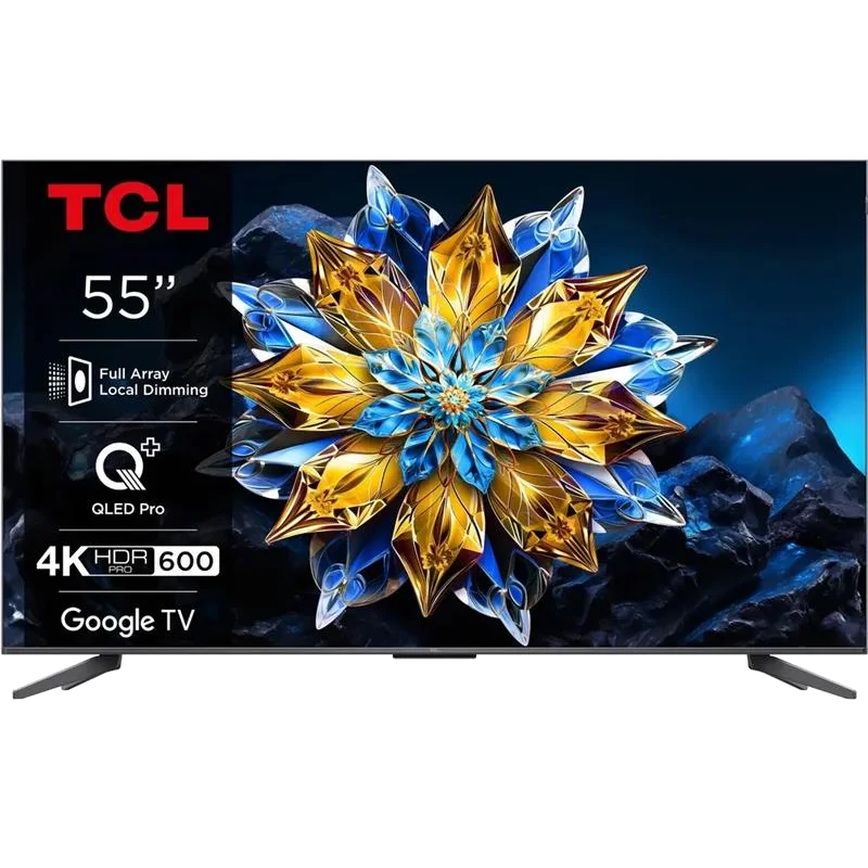 tcl 55c69bpro pro 4k smart google tv titan onkyo телевізор