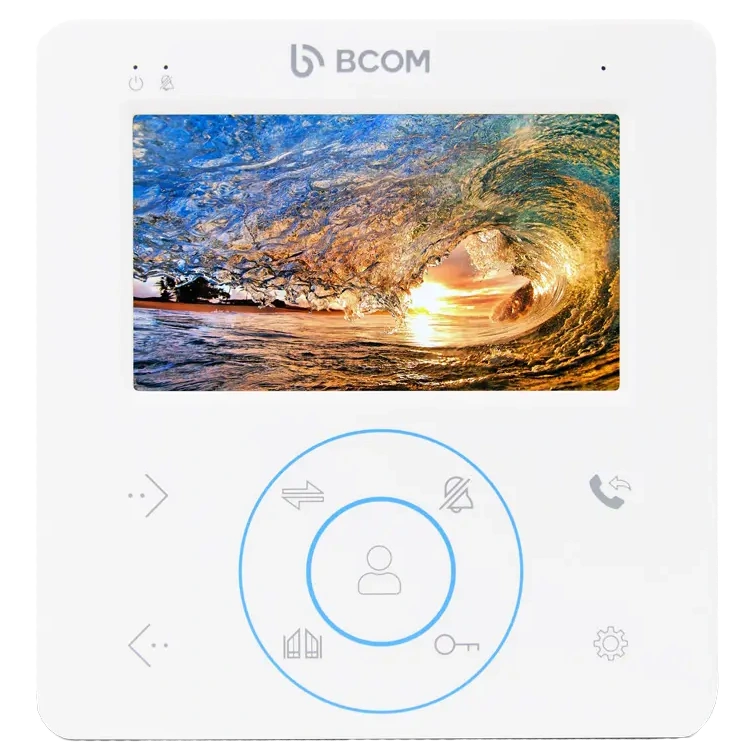 bcom bd-480 white відеодомофон