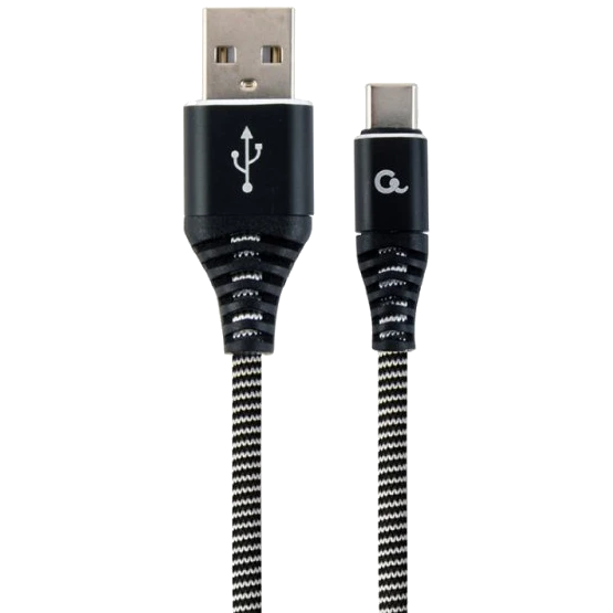 cablexpert cc-usb2b-amcm-1m-bw usb a - usb c 1м кабель