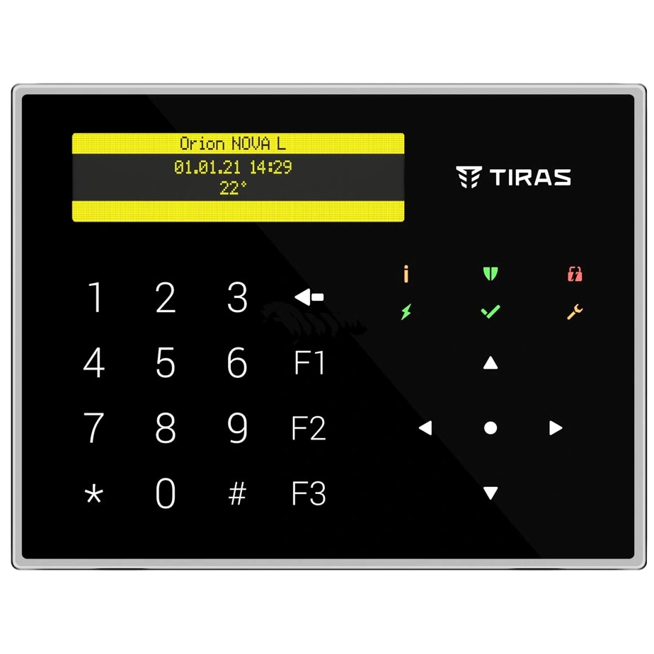 tiras k-glcd+(black) клавіатура