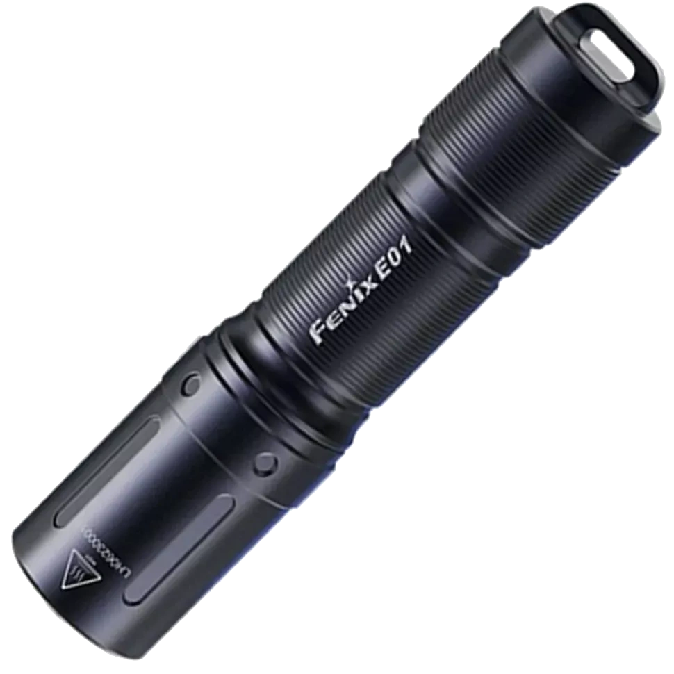 fenix e01 v2.0 чорний ліхтар наключний