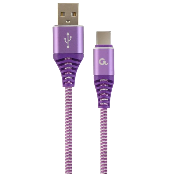 cablexpert cc-usb2b-amcm-2m-pw usb a - usb c 2м кабель