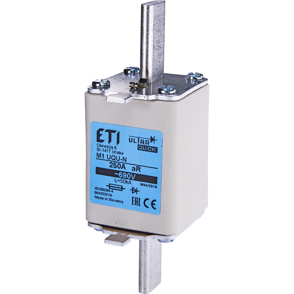 eti m1uqu-n/200a/690v ar (50ka) запобіжник