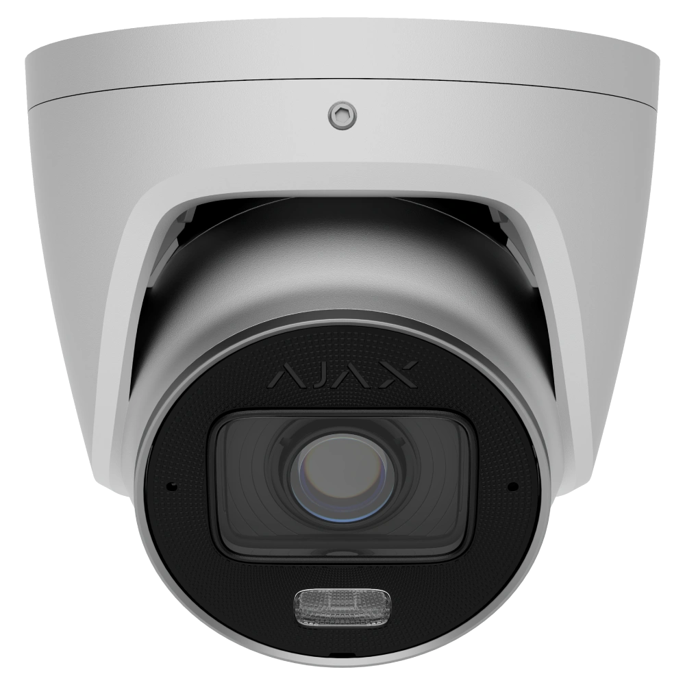 ajax turretcam hlvf (5 mp) (2.8-12мм) asp white ip відеокамера