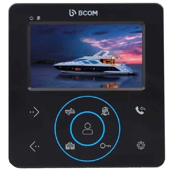 bcom bd-480 black відеодомофон