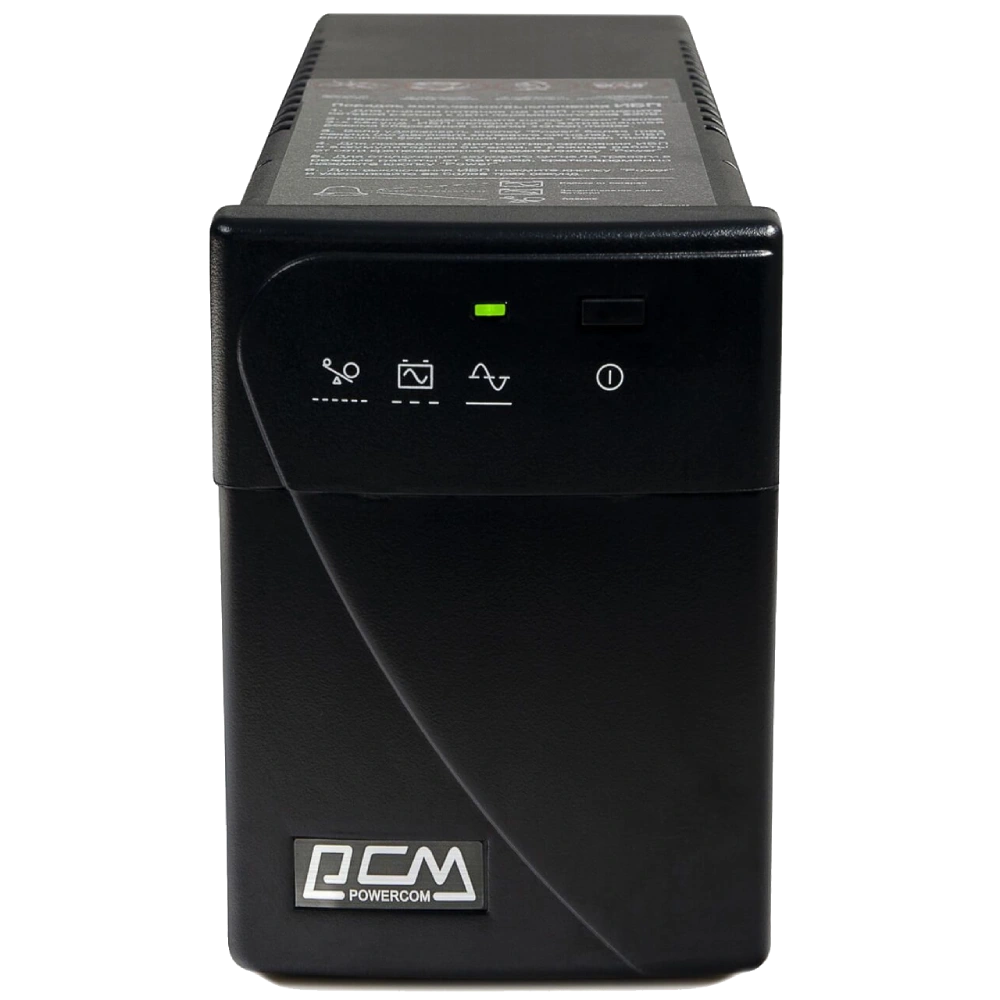 powercom bnt-1000ap schuko 1000va/600w джерело безперебійного живлення