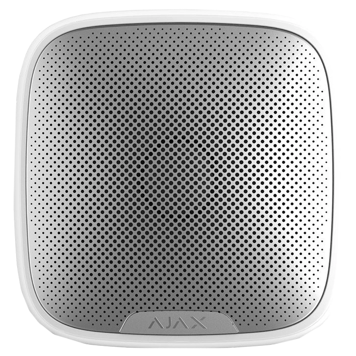 дротова вулична сирена ajax superior streetsiren white fibra