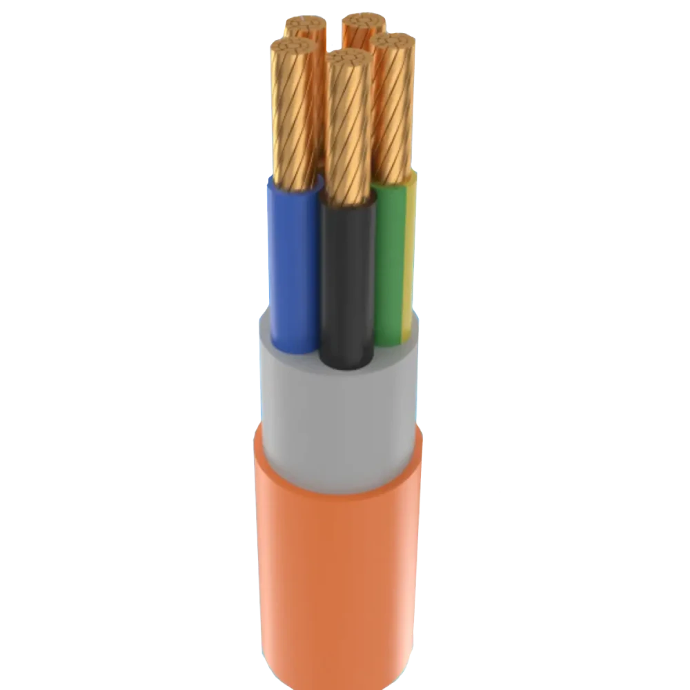 hxh-fe180/е90-o 5х4 re-0.6/1 kv(бухта 100 м)(nkk) кабель мега-кабель