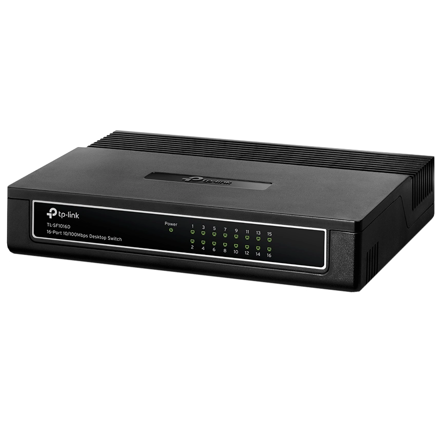 tp-link tl-sf1016d 16-портовий 10/100 мбіт/с