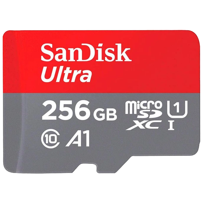 sandisk 256gb class 10 uhs-i ultra (sdsquac-256g-gn6mn) карта пам'яті