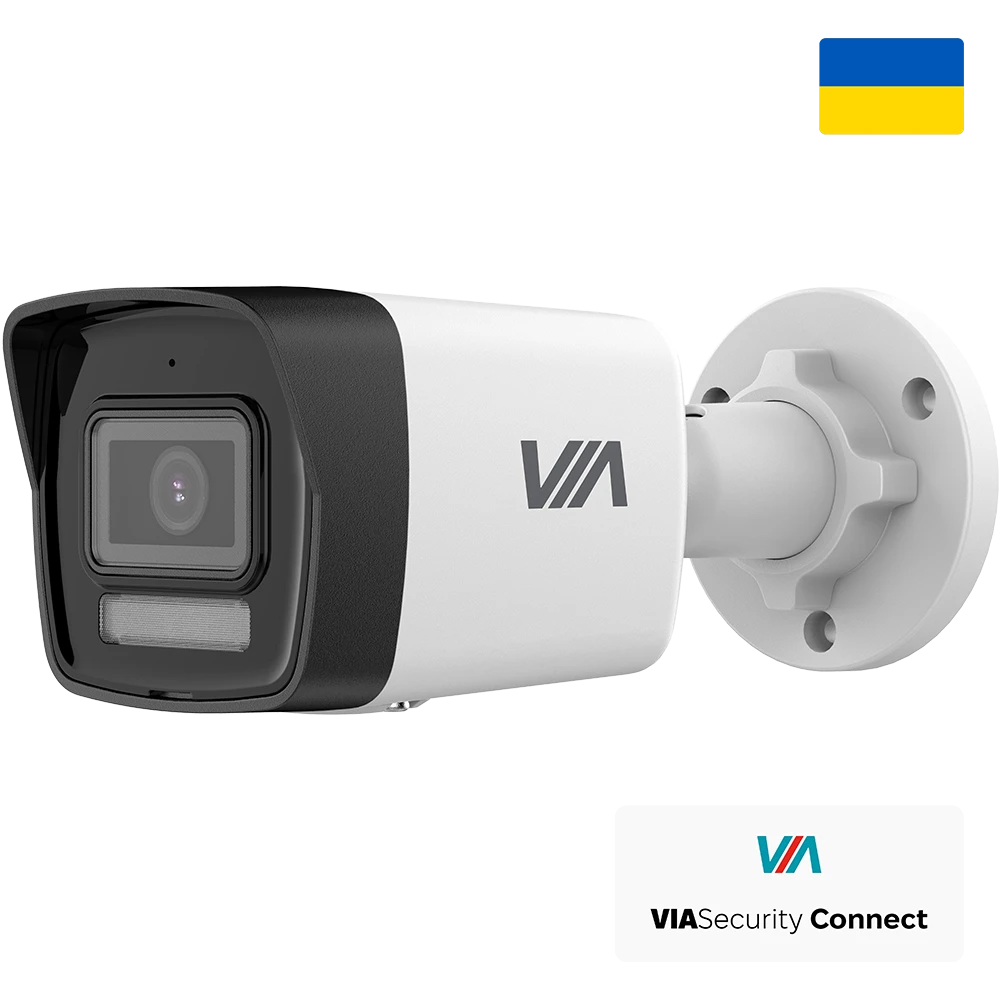 ip відеокамера viasecurity via-ipc-4be-lim 4мп (2.8мм)