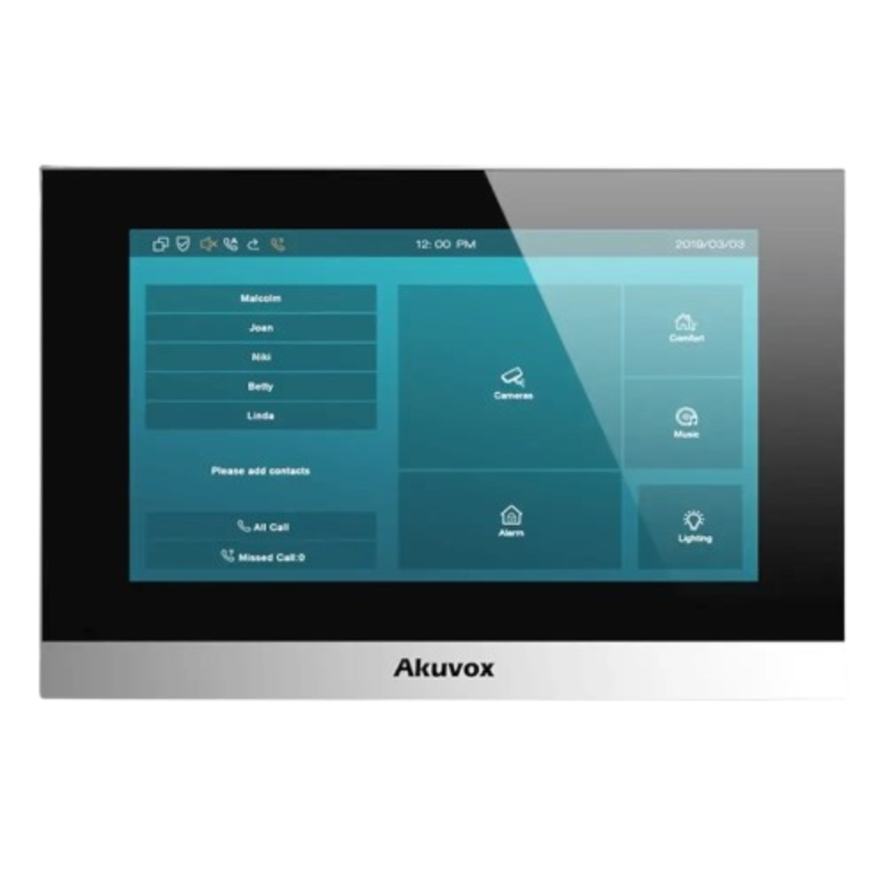 akuvox c313n silver ip-відеодомофон