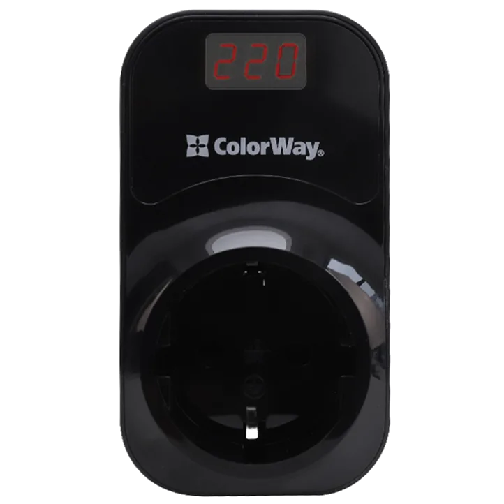 colorway cw-vr16-04d 16a/3680w реле напруги