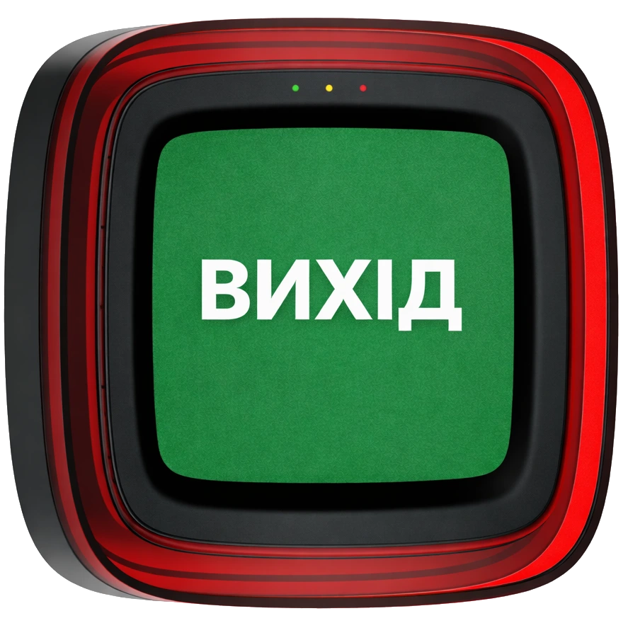 ajax en54 fireprotect (sounder/vad) black пожежний світлозвуковий 