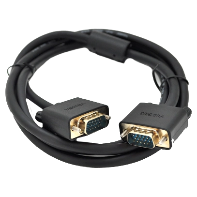 veggieg vg-1.5 vga 3 + 6 (тато-тато) od-6.5мм 1 ферит кабель