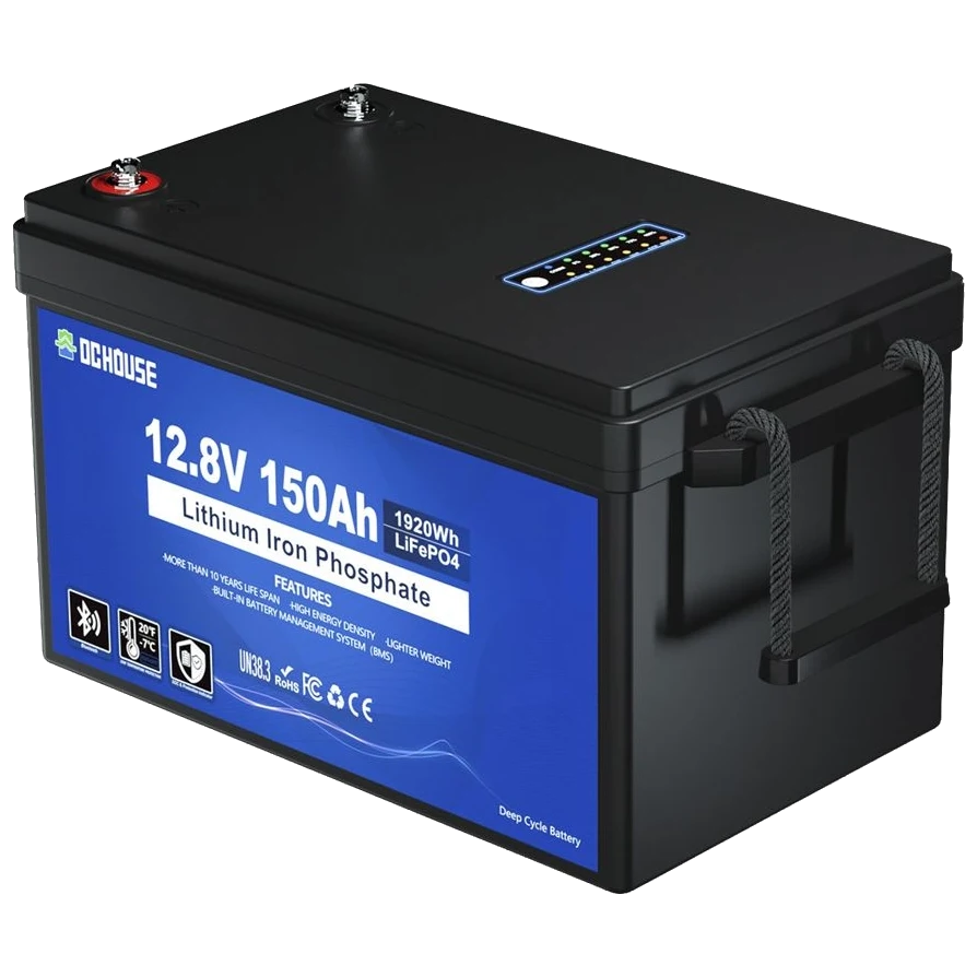 dсhouse 12.8v 150ah (eco-lfp1215005) bluetooth акумуляторна батарея