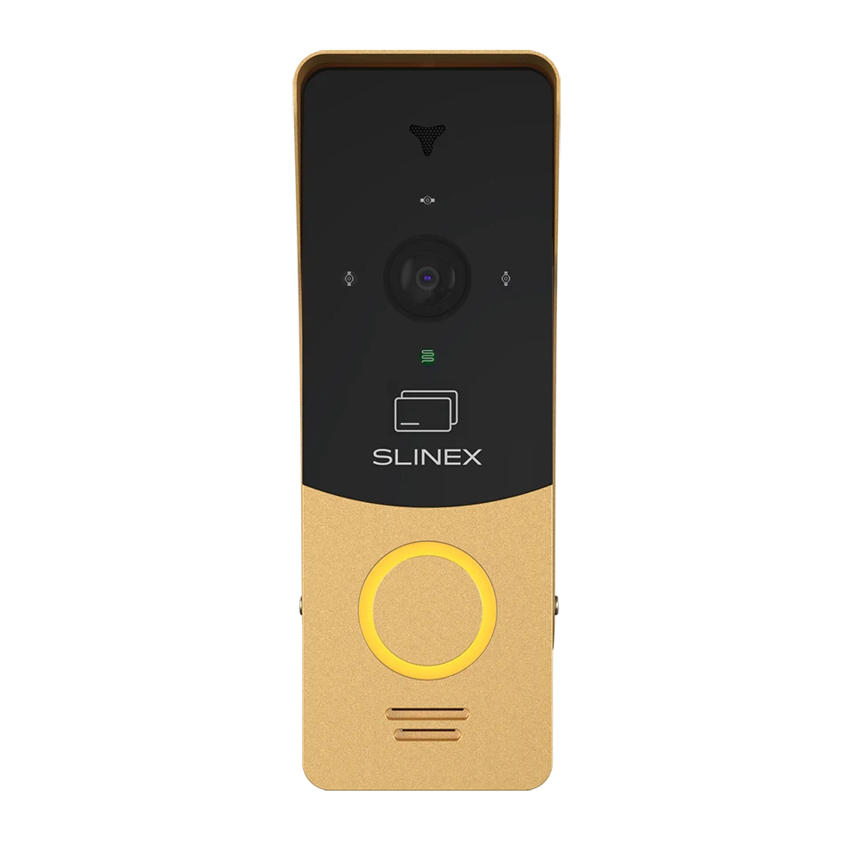 ml-20crhd (black/gold) ip65 виклична панель slinex