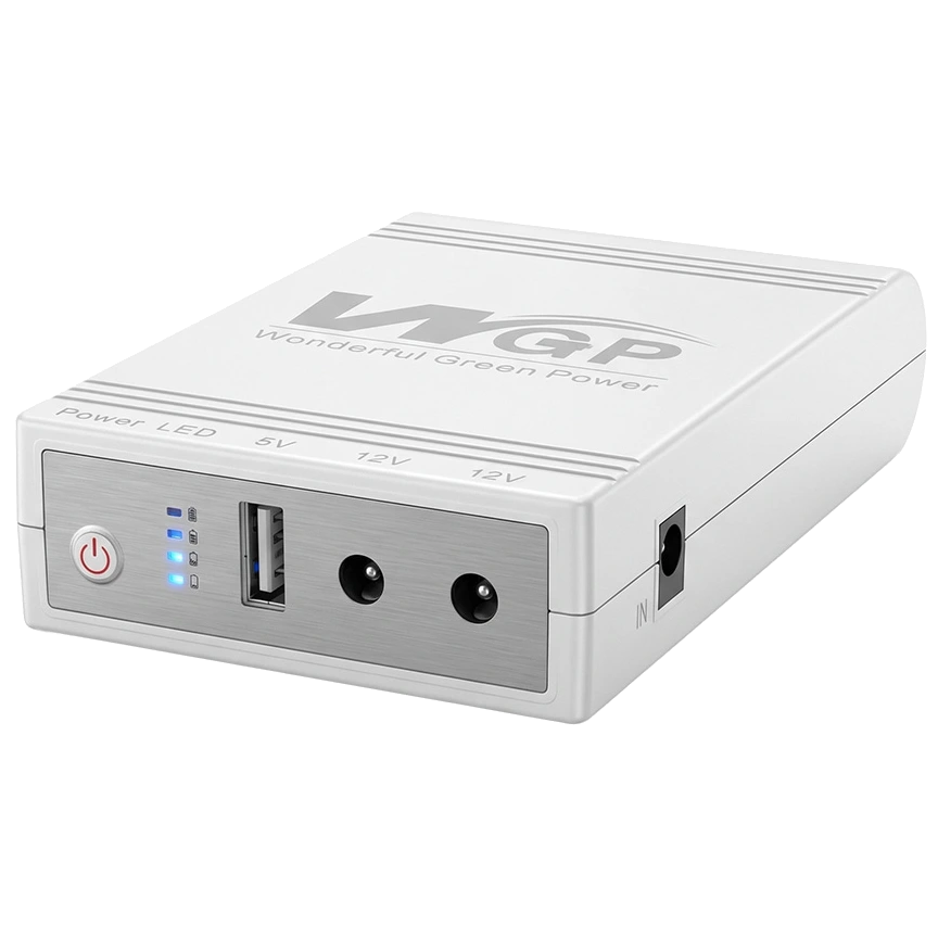 mini ups wgp ups103c 20000mah 5v/12v/12v джерело безперебійного живлення