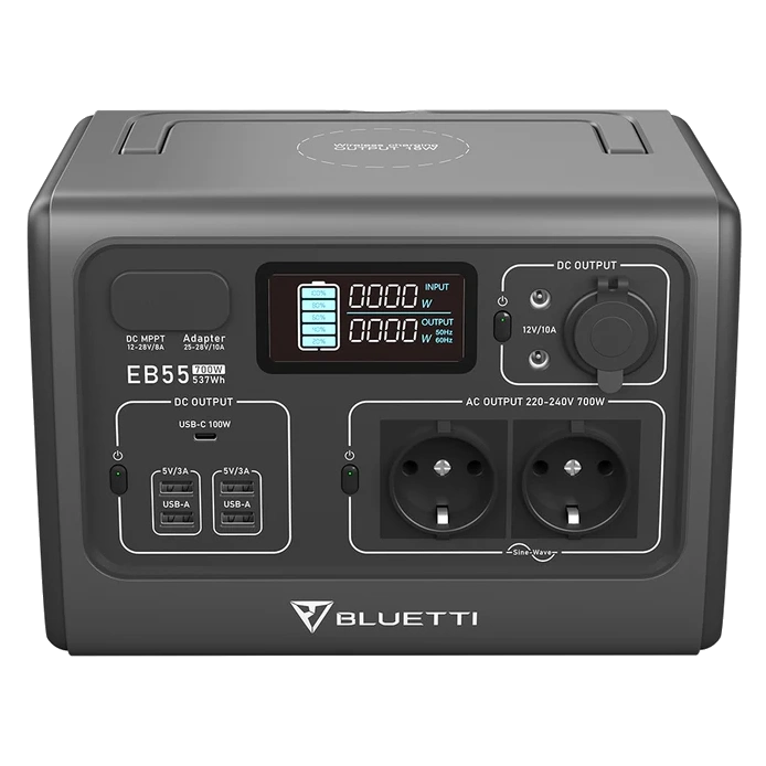 bluetti eb55 700w портативне джерело живлення