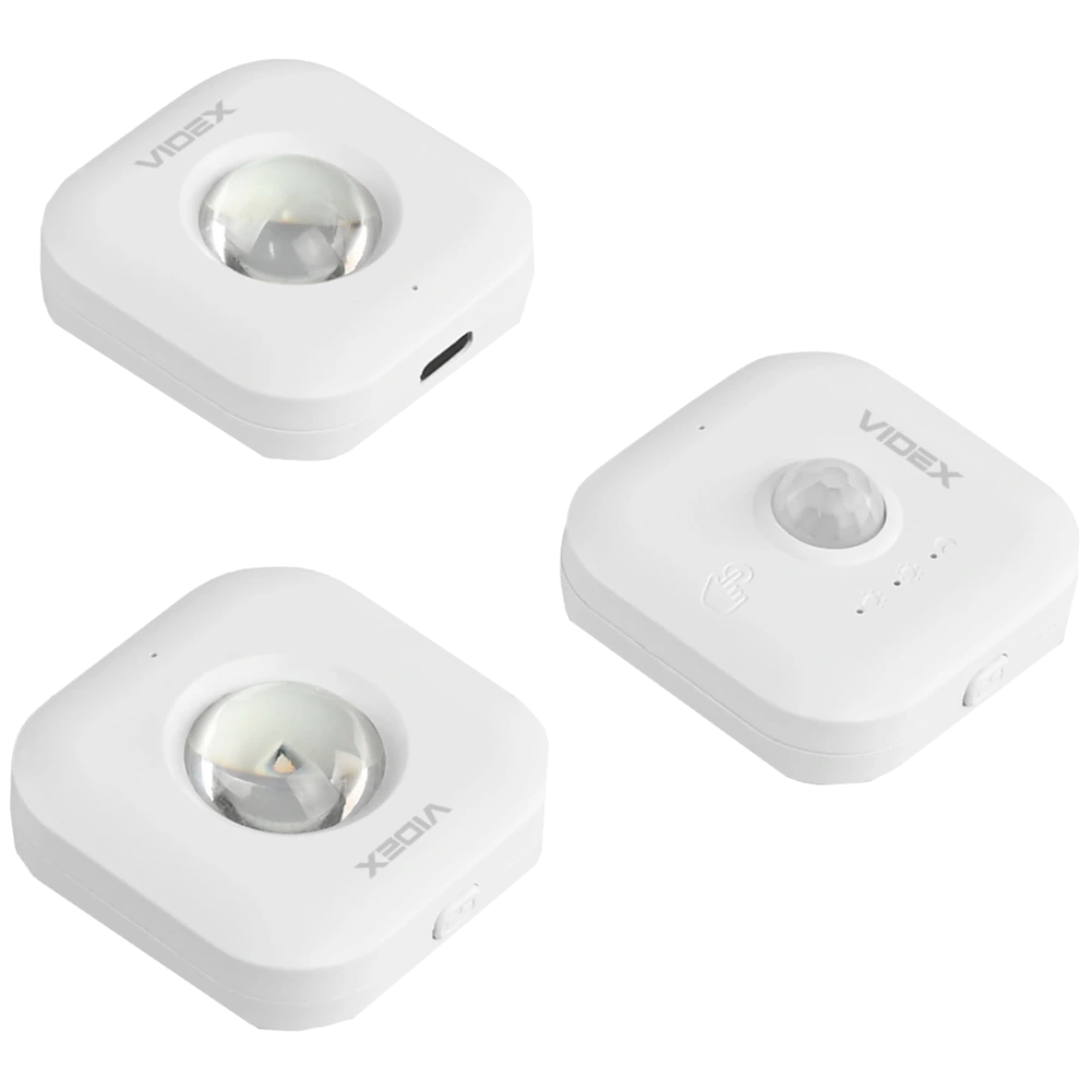 videx vl-nl075-21 35lm 3000k-6500k набір led світильників акумуляторних з датчиком руху