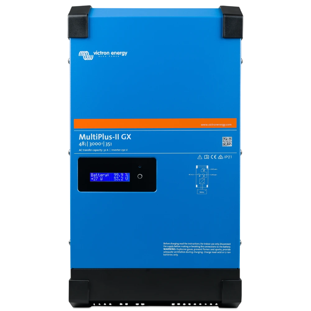 victron energy multiplus-ii gx 48/3000/35-32 однофазний чиста синусоїда інвертор