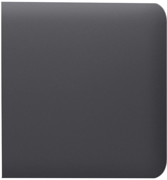 ajax sidebutton (1-gang/2-way) graphite кнопка
