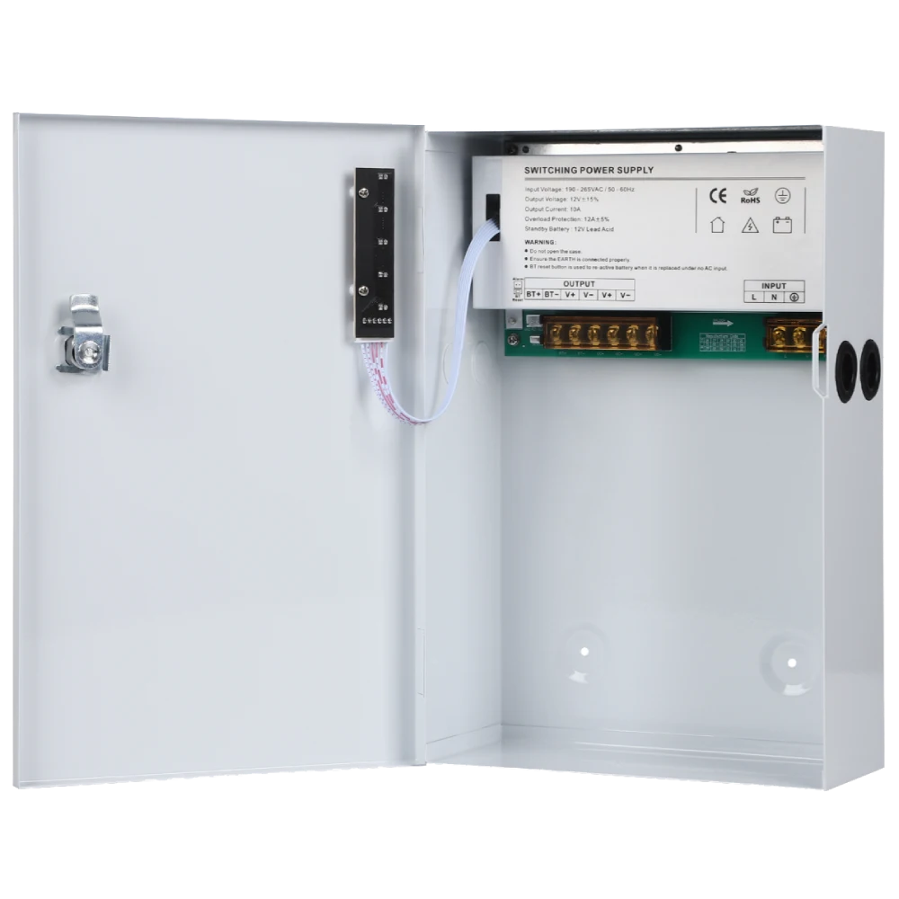 psu-1210-l(m) 12v/10a під акб gel/agm 18ah джерело безперебійного живлення