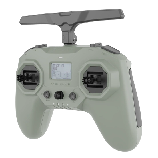 commando 8 remote controller (elrs 868/915mhz 1w v2) пульт керування