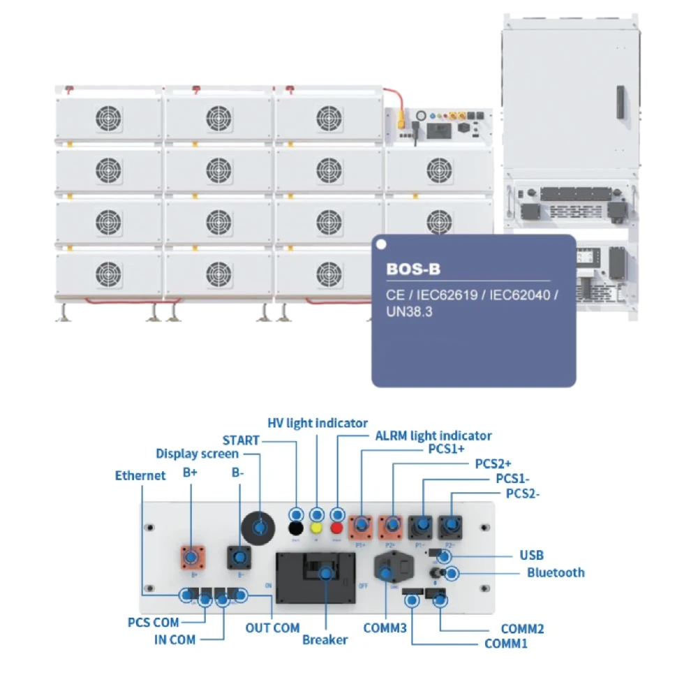 deye bos-b-pdu-2-a bms для батарей