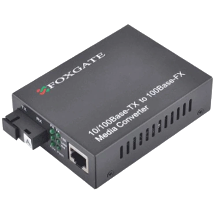 foxgate ec-b-0,1-1sm-1550nm-20-lfp медіаконвертер