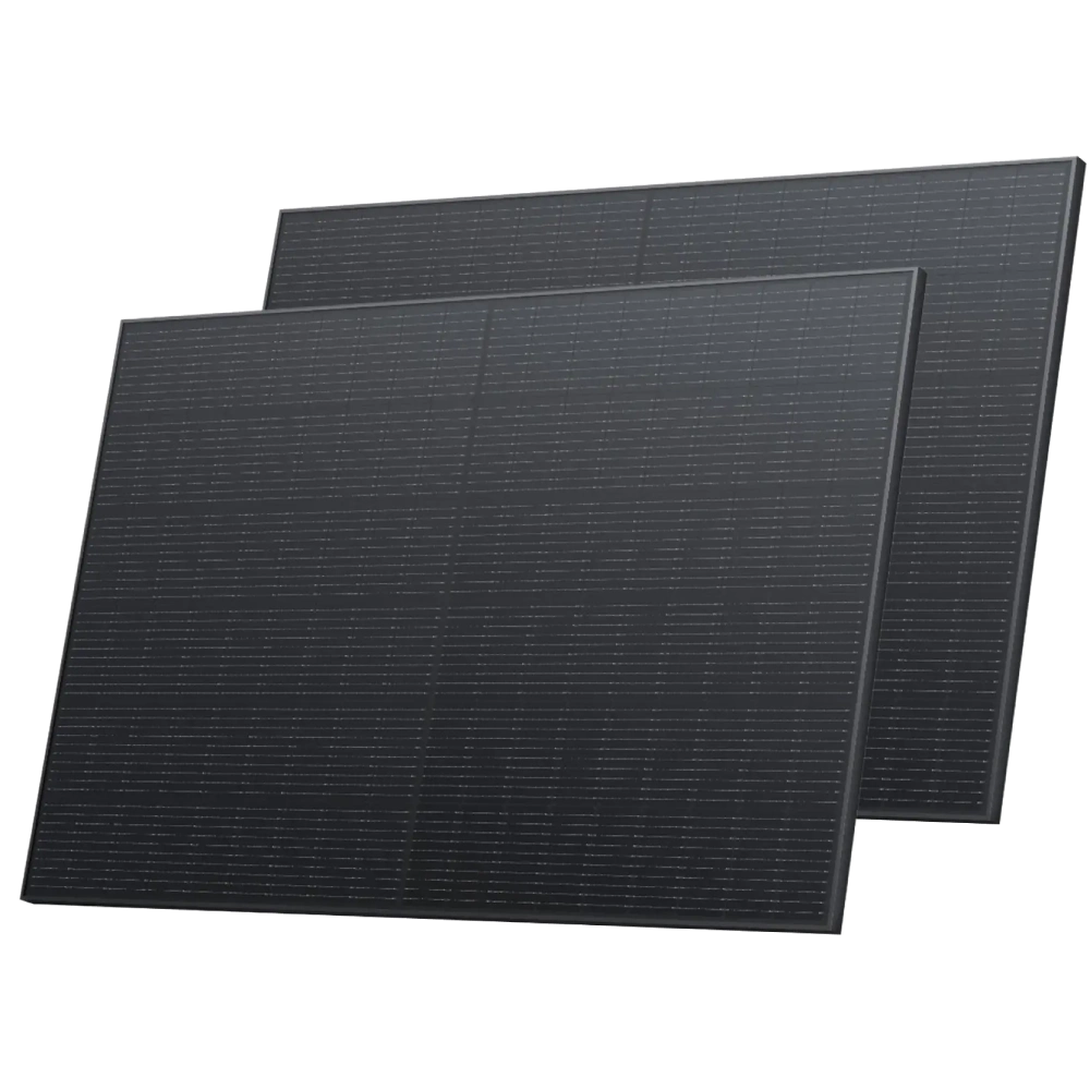 ecoflow 2*400 solar panel набір сонячних панелей