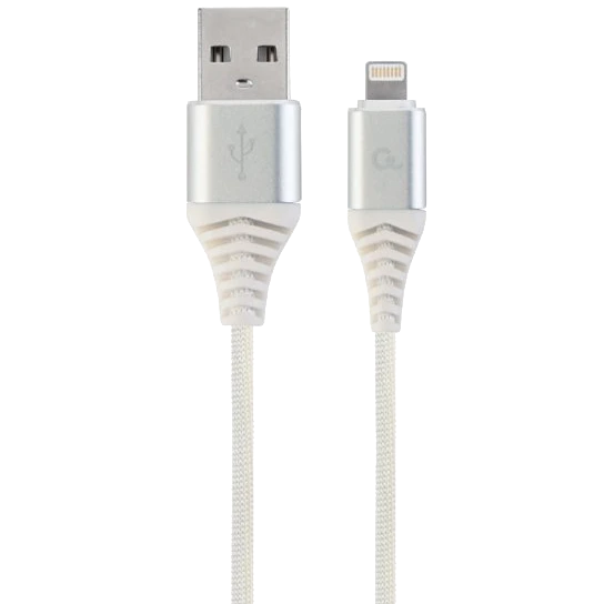 cablexpert cc-usb2b-amlm-2m-bw2 usb 2.0/lightning 2м кабель