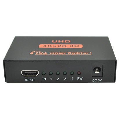 1=>4 порта 4k, 2k dc5v/2a активний hdmi сплітер