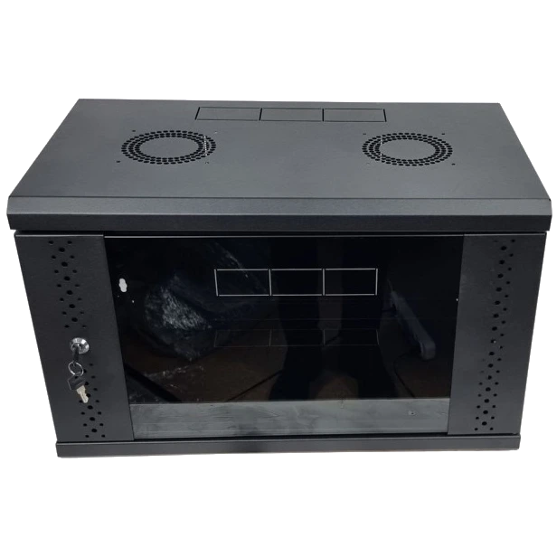 eserver 6u шафа скло чорне