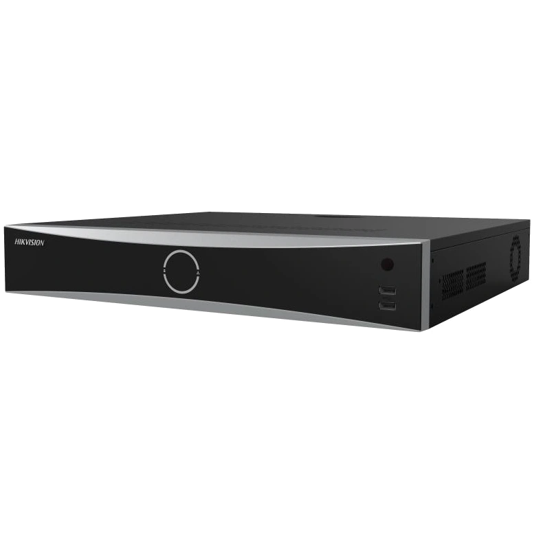 ds-7716nxi-k4/16p(d) 16-канальний 1.5u 16 poe k series acusense 4k nvr відеореєстратор hikvision